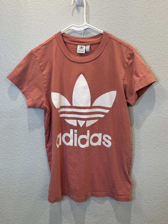 adidas Originals Tops - adidas Originals Large Trefoil Logo Graphic Tee